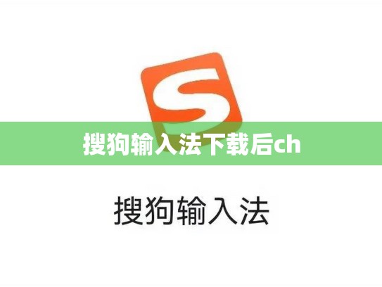 搜狗输入法下载后ch