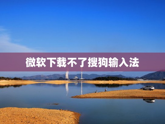 微软下载不了搜狗输入法