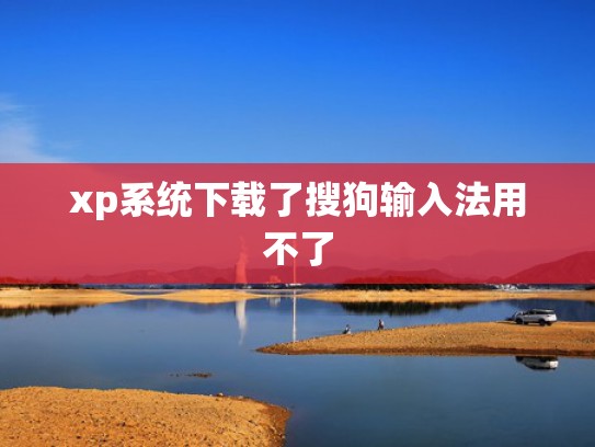 xp系统下载了搜狗输入法用不了