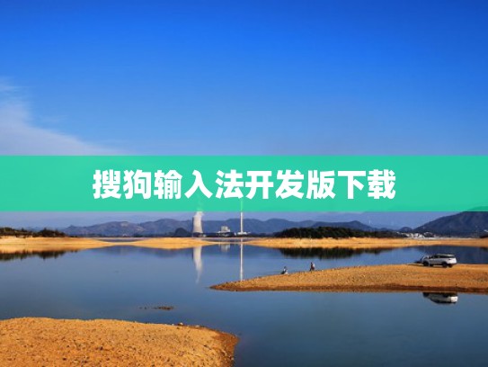 搜狗输入法开发版下载