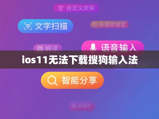 ios11无法下载搜狗输入法
