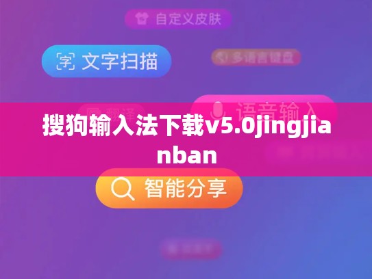 搜狗输入法下载v5.0jingjianban