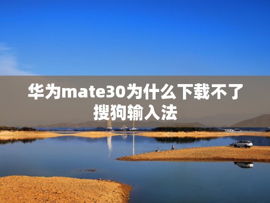 华为mate30为什么下载不了搜狗输入法