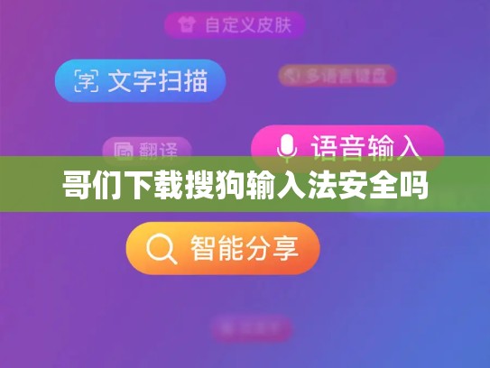 哥们下载搜狗输入法安全吗