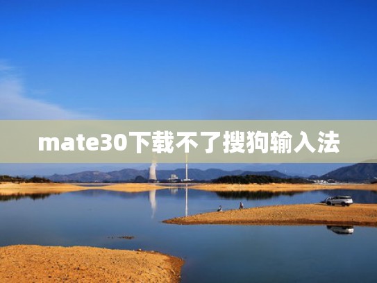 mate30下载不了搜狗输入法