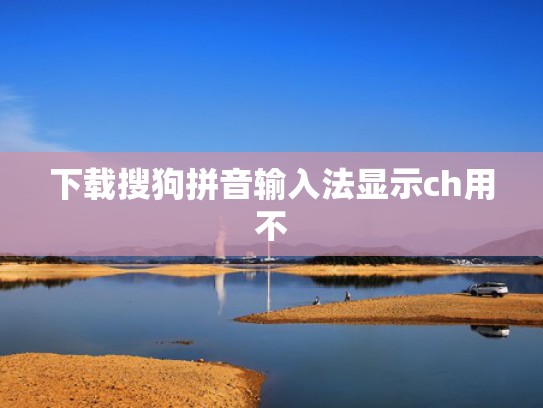 下载搜狗拼音输入法显示ch用不