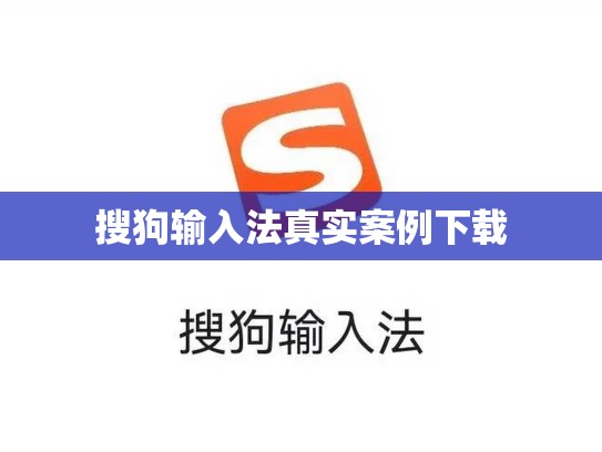 搜狗输入法真实案例下载