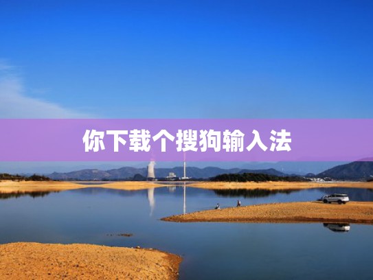 你下载个搜狗输入法